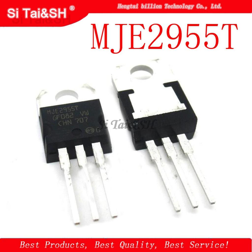 10 ชิ้น/ล็อต MJE2955T MJE2955 TO-220 PNP ทรานซิสเตอร์พลังงาน
