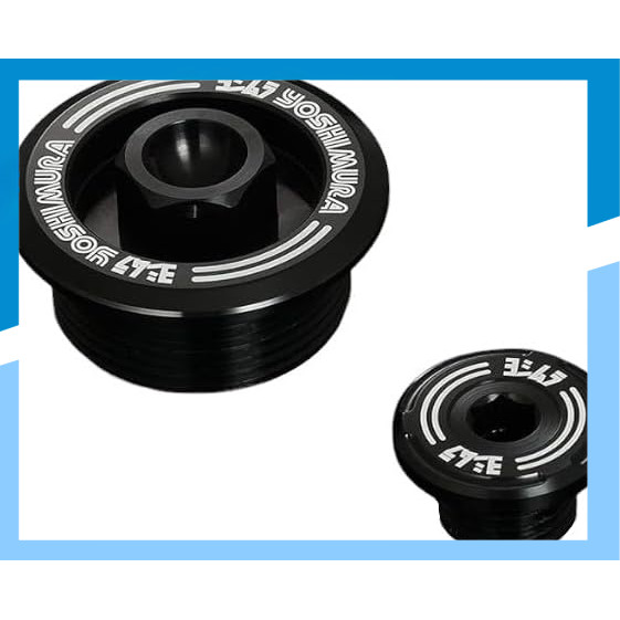 YOSHIMURA ฝาปิด Service Hole Plug Set Monkey125 CT125 MSX125 C125 Cub110 DAX125 Black/Red