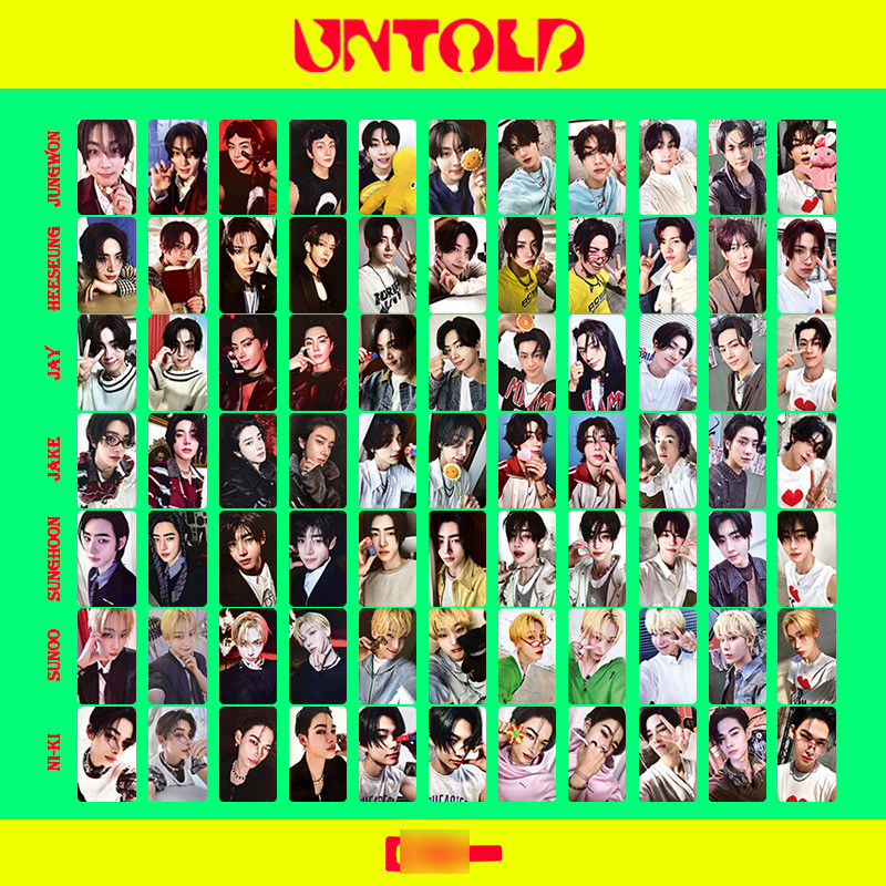 ROMANCEยันต์ ENHYPEN: UNTOLD Single Liang Zhenyuan JUNGWON Li Xicheng Photocard 2026.3.30