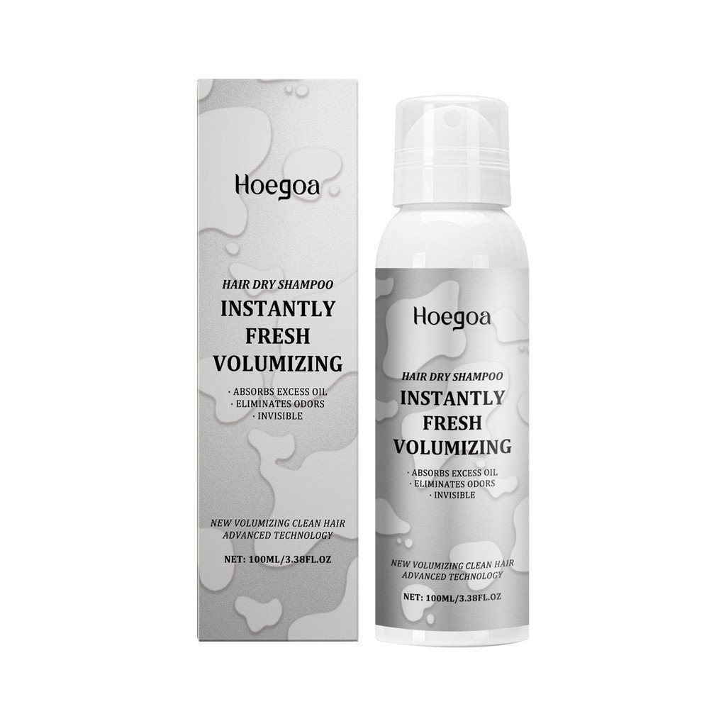 Hogoa Leave-In Dry Hair Spray ทําความสะอาดผมสดชื่นผมเงางามปุยได้อย่างง่ายดาย Care Hair Spray