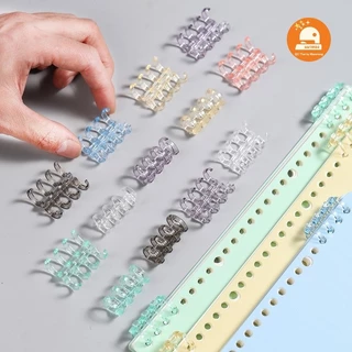 (พร้อมส่ง🇹🇭) สันห่วงถอดได้ 3/4/5 รู สันเกลียว สันสมุด สันหนังสือ สันปฏิทิน ใส่กระดาษรีฟิล Binder
