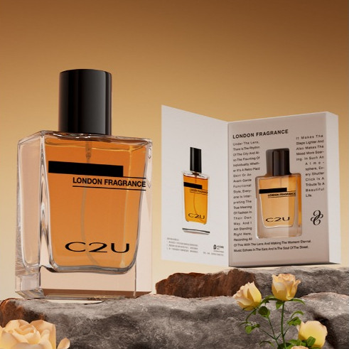 น้ำหอม C2U London Fragrance Perfume 50 ml หอมนุ่มนวล โรแมนติก หรูหรา