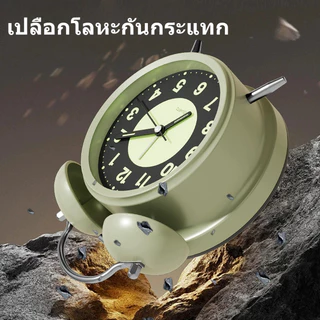 🚚 ส่งจากกรุงเทพฯ | นาฬิกาปลุกเด็ก มีไฟกลางคืน ระฆังคู่ เข็มควอทซ์ ตั้งโต๊ะ วินเทจ