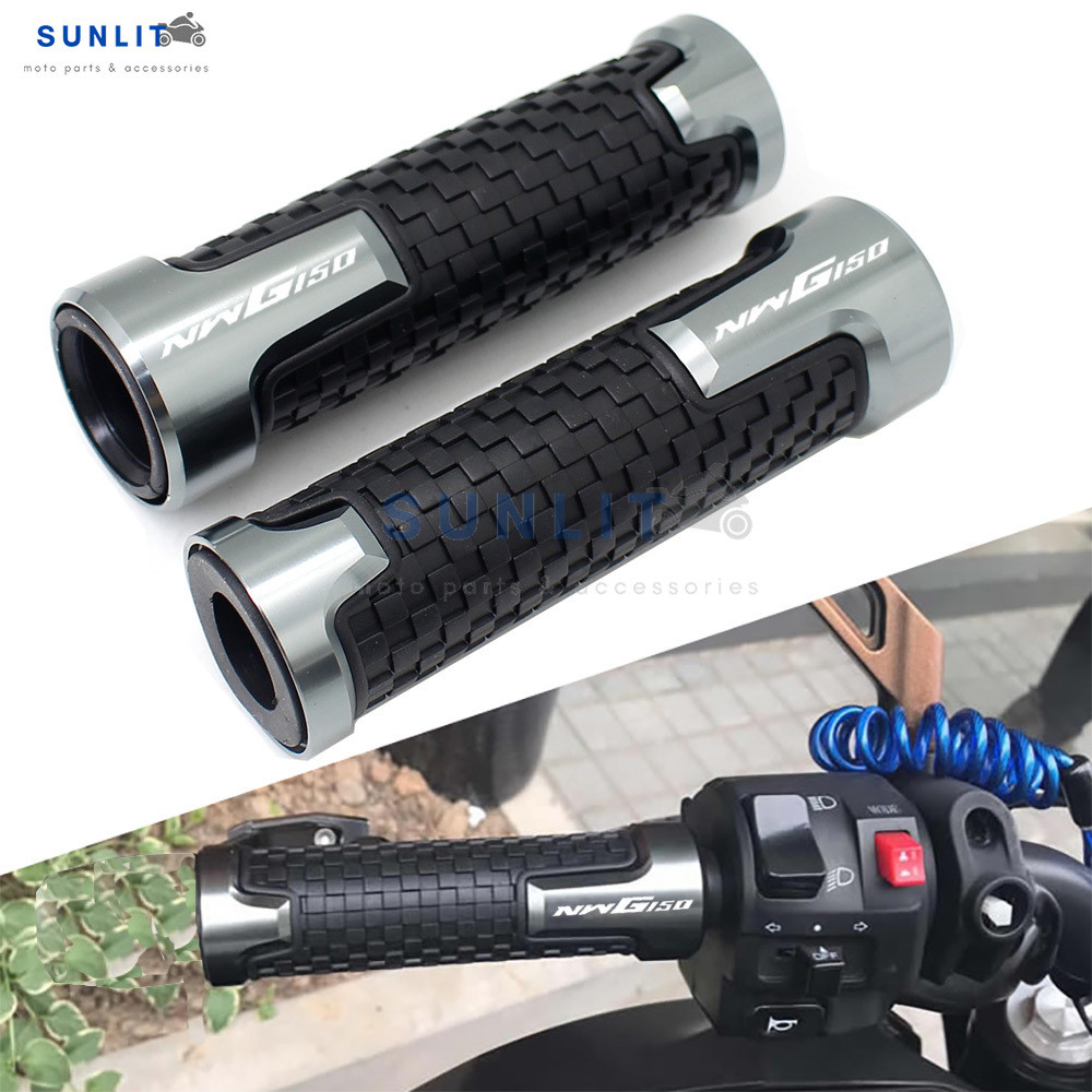 สําหรับ Honda NWG150 NWG 150 2025 อุปกรณ์เสริมรถจักรยานยนต์ Handle Grips อลูมิเนียมยาง Handlebar Gri