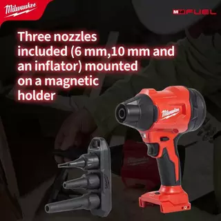 Milwaukee M18 BLHSB-0 18V เครื่องเป่าลมไร้สายความเร็วสูง (เครื่องเปล่า) Brushless Precision Blower