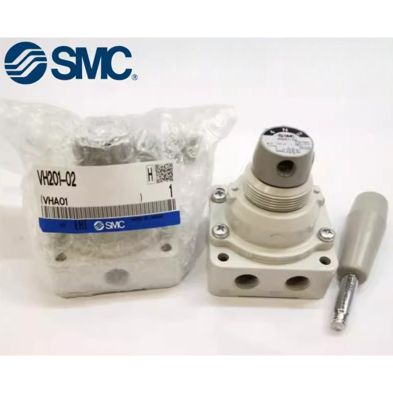 SMC วาล์วหมุนมือ VH200/VH201/VH202/VH300/VH302/VH400/VH402/VH210/VH212/VH211/VH310-02-03-04 ยี่ห้อให