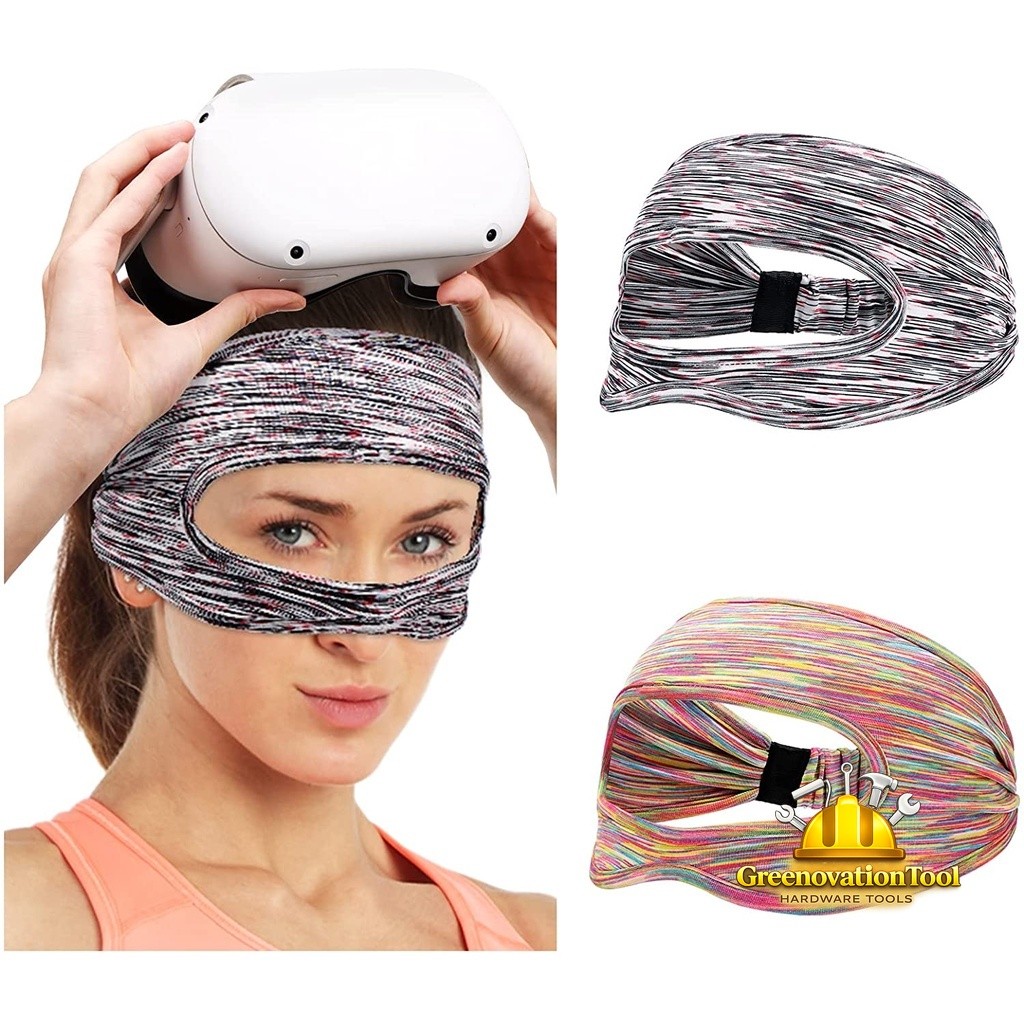 ใหม่ ชุดหูฟัง VR ระบายอากาศ อุปกรณ์เสริม สําหรับ Meta Oculus Quest 2 Quest 2