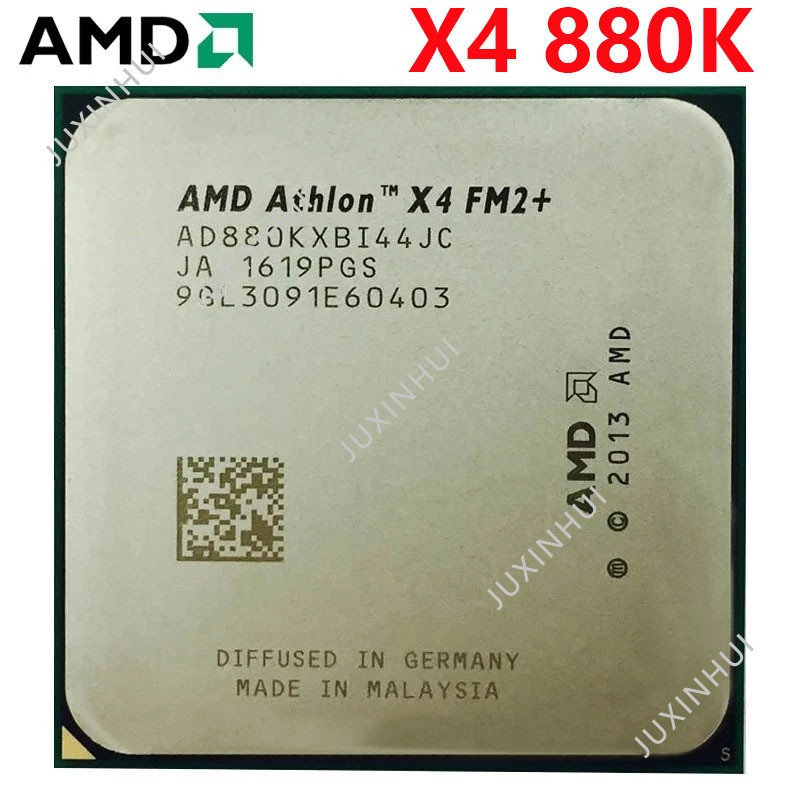 UsedAMD Athlon X4 880K quad core 4.2G CPU โปรเซสเซอร์ FM2 + อินเทอร์เฟซปลดล็อคความถี่สําหรับเล่นเกมอ