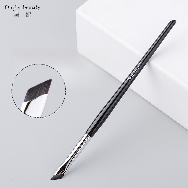 DAIFEI DEAUTY แปรงอายไลเนอร์ ปลายเอียง สำหรับวาดเปลือกตาและคิ้ว เส้นบางละเอียดมาก