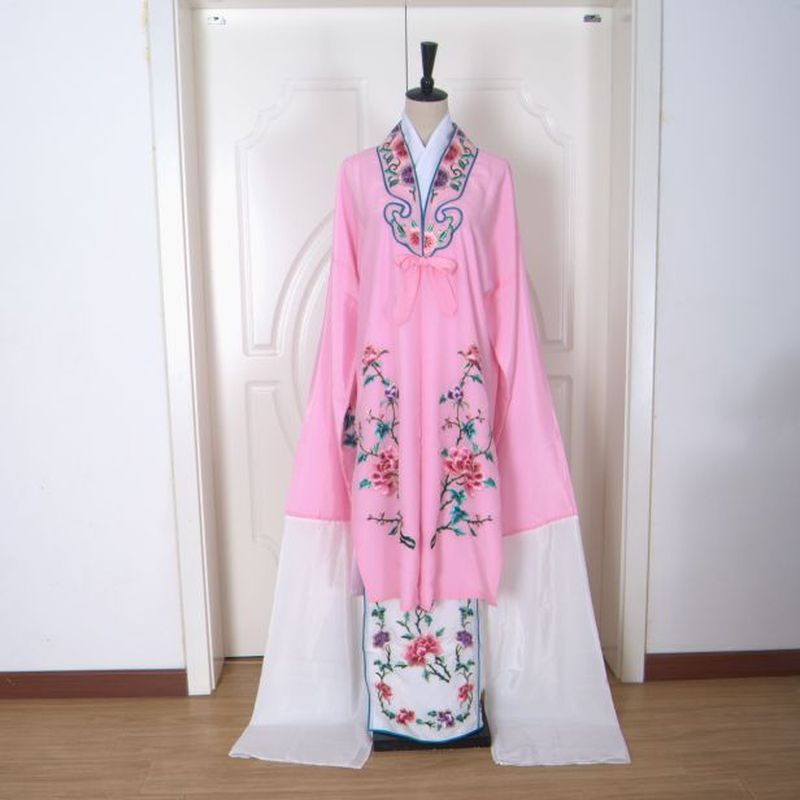 ชุดการแสดง Huangmei Opera แบบ Huadan และ Qingyi สำหรับนักแสดงหญิง