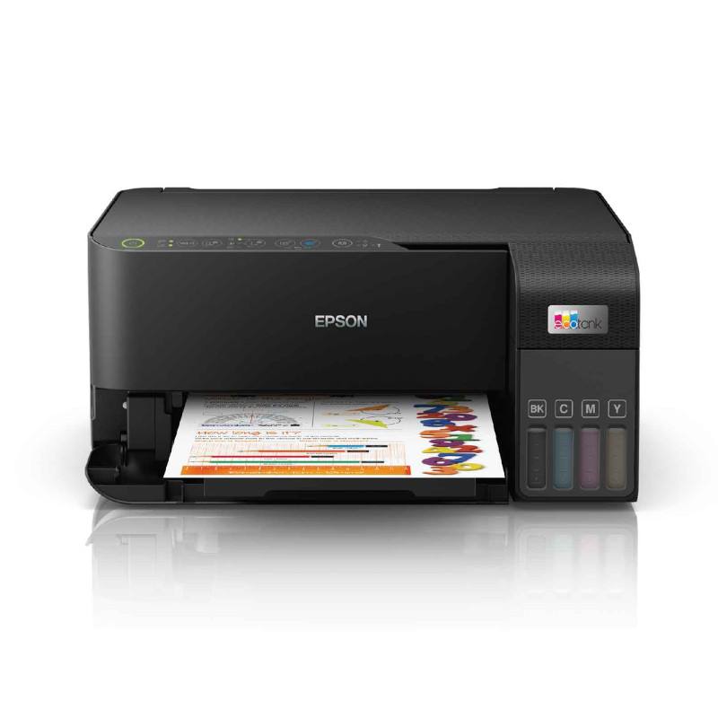 EPSON เครื่องปริ้นเตอร์มัลติฟังก์ชั่นอิงค์เจ็ท รุ่น Tank L3550 สีดำ
