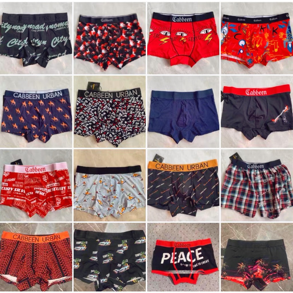 gq กางเกงใน กางเกงใน gx3 Kabin ชุดชั้นในผู้ชาย กางเกงบ็อกเซอร์ คุณภาพเยี่ยม