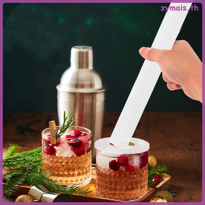☕ ค็อกเทล Shaker ฝาปิดเปลี่ยนหมวกด้านบนสําหรับแก้วน้ําเท่านั้น Hand Drink Mixer อุปกรณ์เสริม zymais