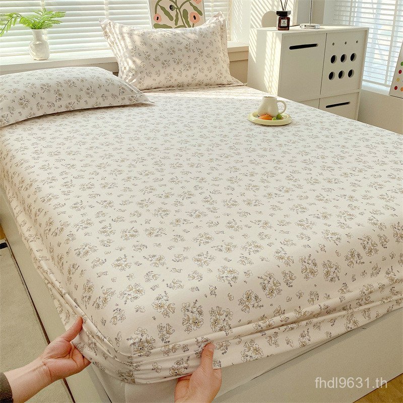 ผ้าคลุมเตียงรวมทุกอย่าง 2025 ผ้าคลุมเตียงผ้าหยาบเก่าฝาครอบป้องกันหนาที่นอนผ้าคลุมเตียง Simmons ใหม่ 