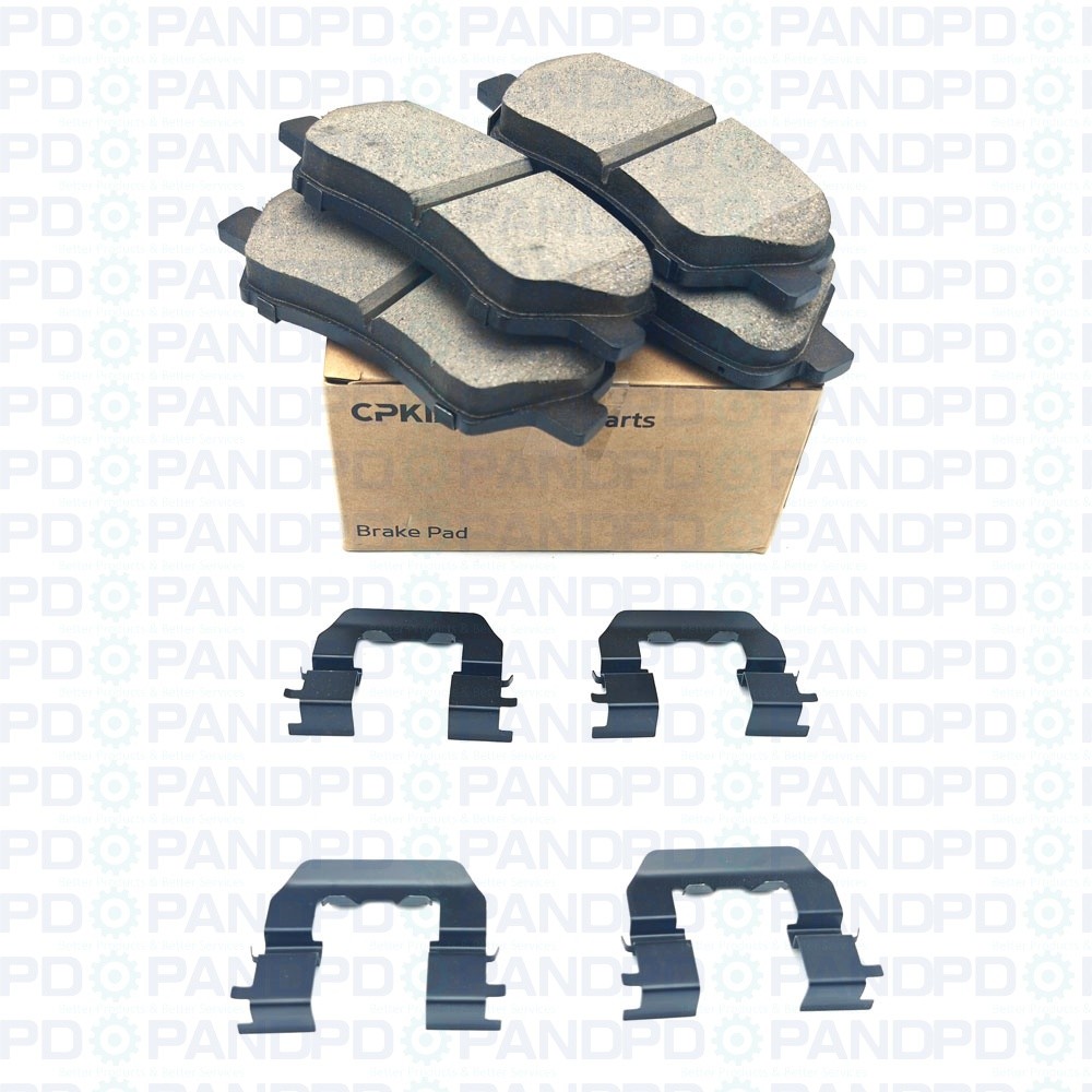 ชุดแผ่นดิสก์เบรคเซรามิกด้านหน้า Fit Hyundai Kia Accent i20 Active GB Rio UB Pro CeeD Carens 1.2 1.4 