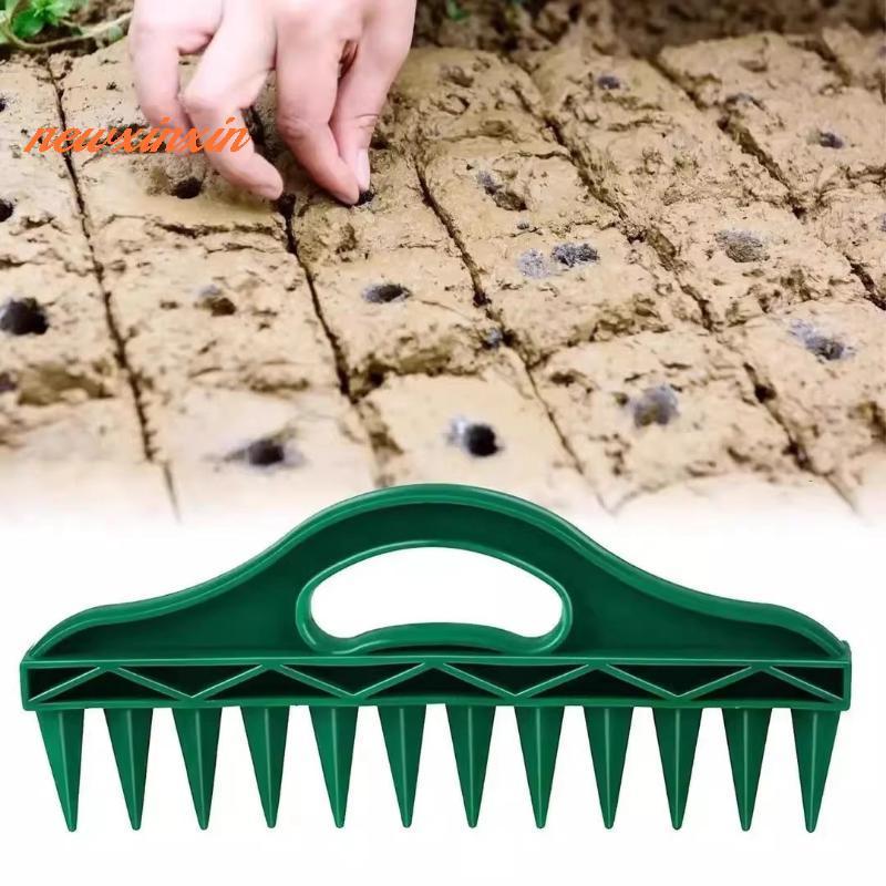 [NT-t] Spreader Seed In Gardening Manual Soil Portable Spacer เครื่องเจาะดินสําหรับปลูกดินคลาย [ใหม่]