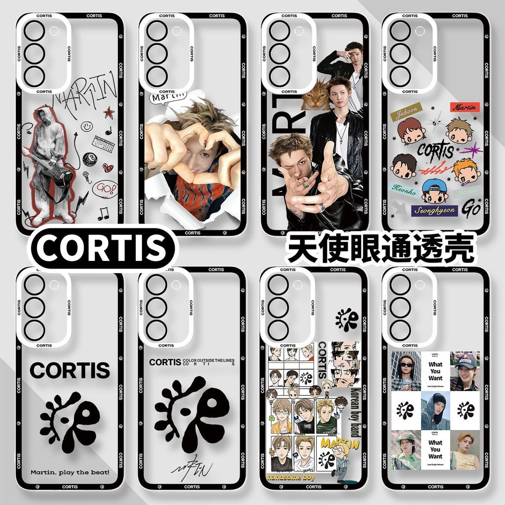 CORTIS Martin เคสโทรศัพท์กันกระแทก Soft Case สําหรับ Samsung S22 S24 Plus S21 FE S23 Ultra