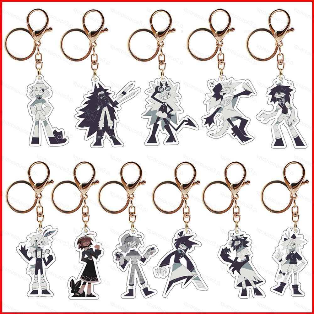 SQ3 FPE Fundamental Paper Education acylic key holder พวงกุญแจกระเป๋าจี้ QS3