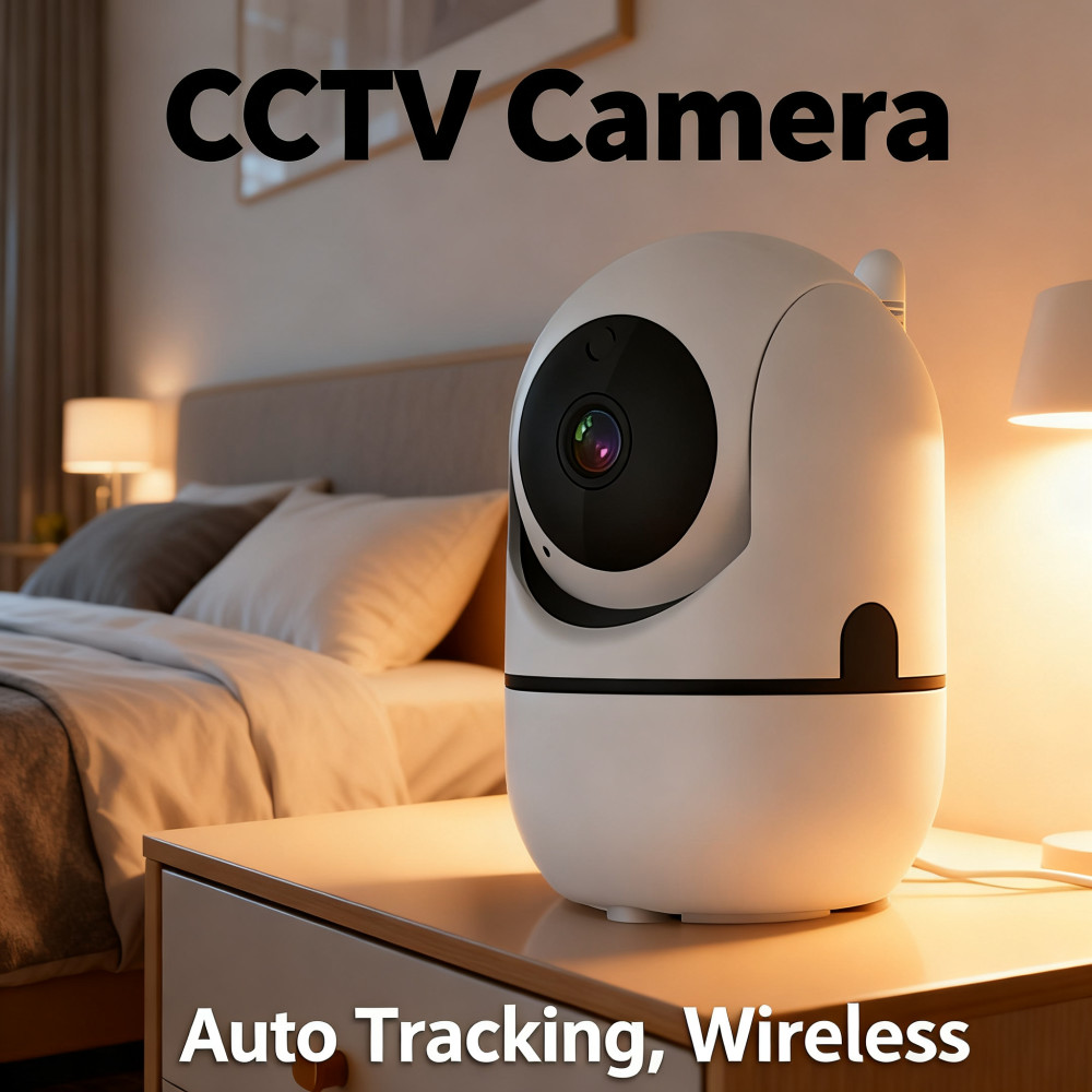 พร้อมการติดตามอัตโนมัติ 1080p Cloud Mini CCTV กล้อง IP ไร้สายอัจฉริยะ Wifi