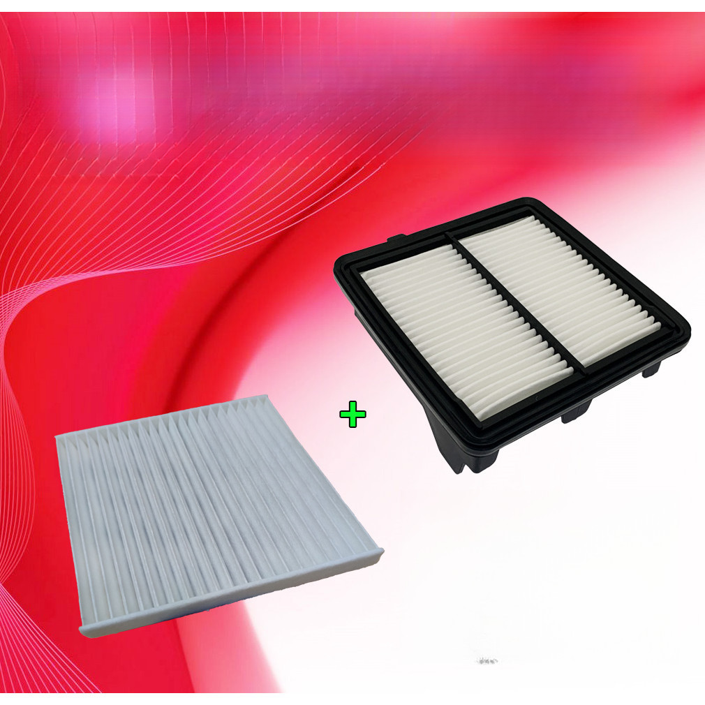 กรองอากาศ+กรองแอร์ ซิตี้ รถยนต์CITY ชุดกรองอากาศ+กรองแอร์  City 2008-2013,Freed,Jazz GE 2008-2014 (ไส้กรองอา