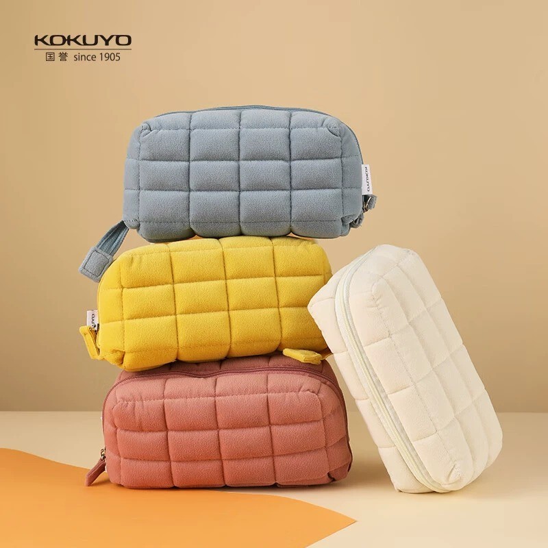 Kokuy o kokuy Pillow Pillow Bag Storage Bag NEMU NEMU Pillow Bag Canvas Cute Student Pencil Case