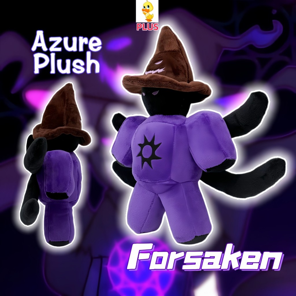 PLUS✨Roblox Forsaken Azure ของเล่นตุ๊กตา Forsaken Twotime Azure Plushies สนุก Forsaken Plushie ตุ๊กต