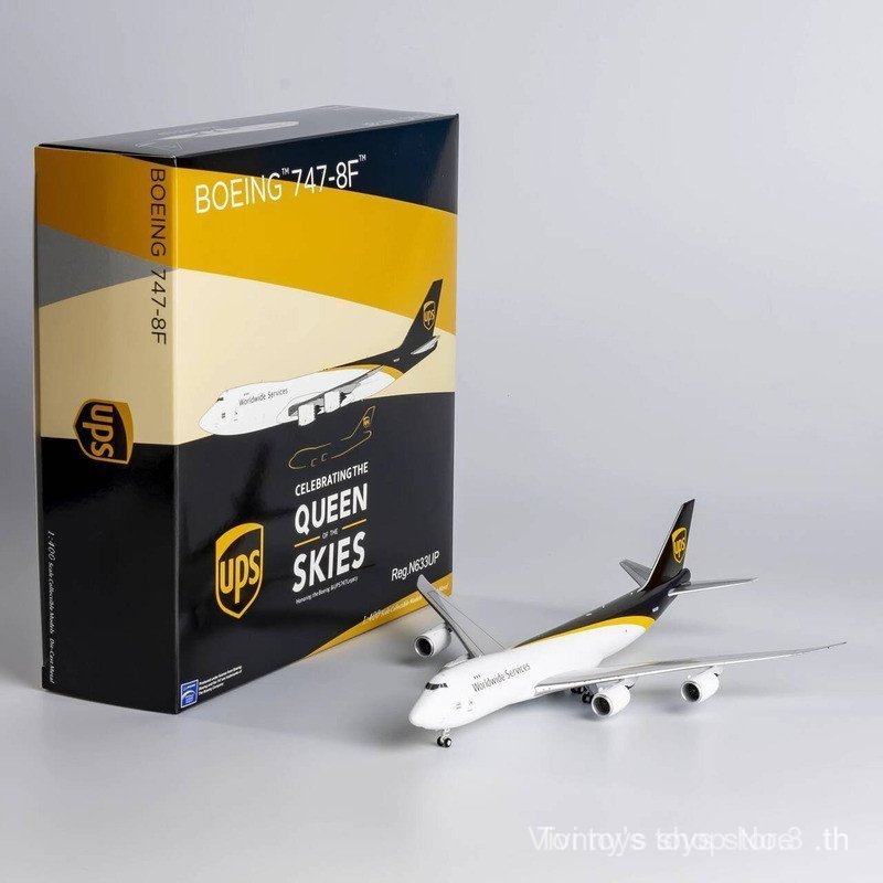 {Vivi toys} NG Models 1/400 Metal Cargo Aircraft Model Aircraft B747-8F United States United Package