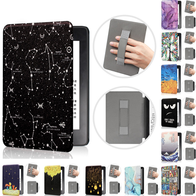 พิมพ์น่ารัก HandStrap สําหรับ Kindle Paperwhite Signature Edition 11th 6.8 นิ้วกรณี Funda Paperwhite