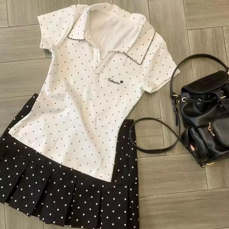 Anata เสื้อสตรีสไตล์วินเทจอเมริกัน เนื้อผ้าบางเบา ตัดเย็บพอดีตัว ช่วยเสริมสรีระ เหมาะสำหรับสไตล์หวานร้อน thumbnail 8