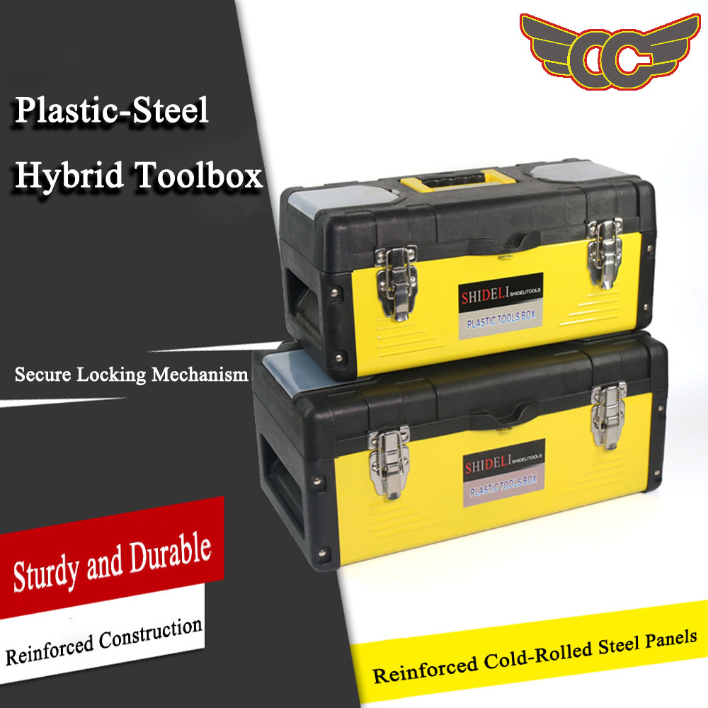 กล่องเครื่องมือ เหล็ก 14 นิ้ว รุ่น MP14 ( Metal Tool Box ) กล่องเครื่องมือช่าง ที่เก็บเครื่องมือ