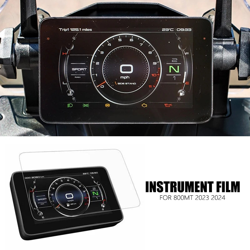 E 2024 Motorcycle Screen Protector Instrument Film TFT Display Protection Film Fit For CFMOTO 800MT 