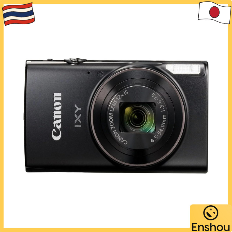 [USED From Japan]Canon compact digital camera IXY 650 Black Optical 12x zoom / Wi‑Fi compatible IXY6