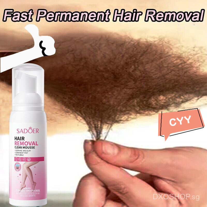 CE3O สเปรย์กําจัดขน Silky สเปรย์กําจัดขนถาวร 100ml กําจัดขนอย่างอ่อนโยน ทําความสะอาดอย่างรวดเร็ว กํา