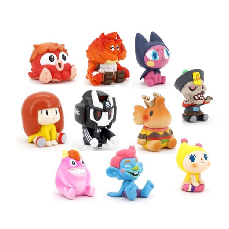 [คลังสินค้าพร้อม] UNBOX Mystery Box Egg unbox friends wave 3 Octopus Cat Elephant รุ่น Q