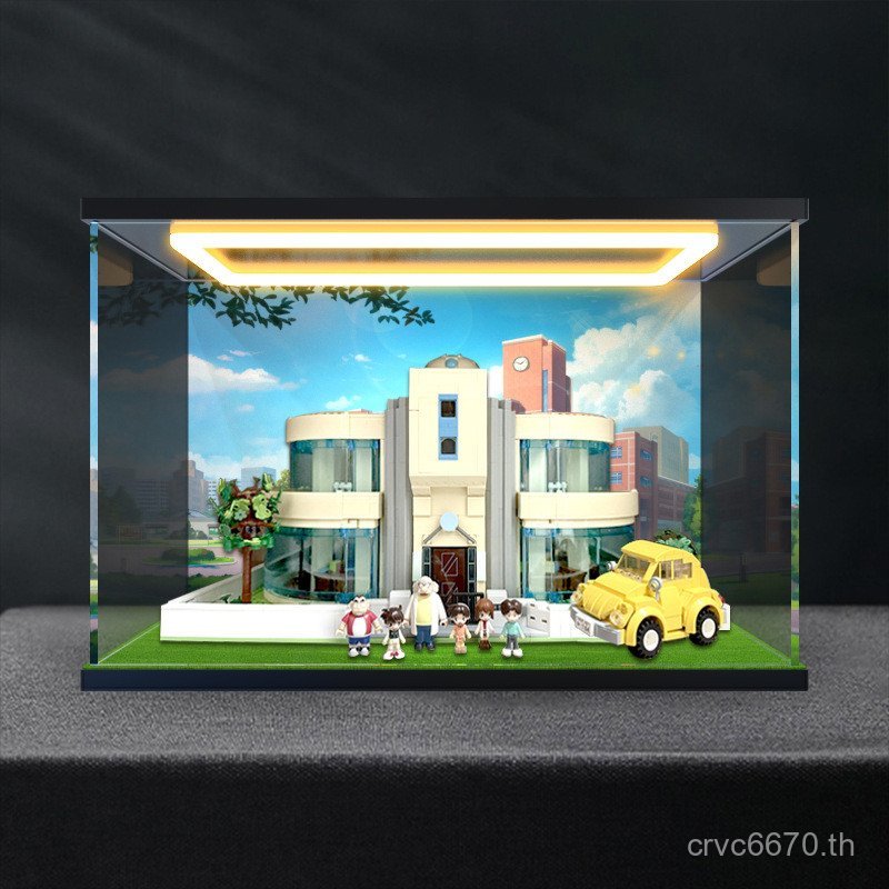 Home Conan กล่องเก็บของ Doctor Kasa Back Magical Keepppley บล็อกตัวต่ออะคริลิค Adeng นักสืบชื่อที่ใช