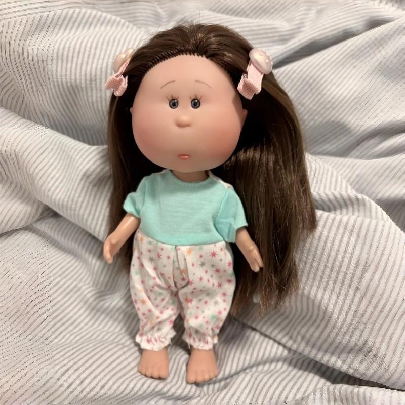 Potato Doll Nude Doll ของแท้สเปน mia24cm เสื้อผ้ารองเท้าชุดตุ๊กตา Waldorf ตุ๊กตาทํามือ L