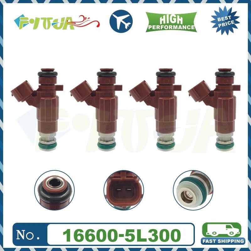 หัวฉีดน้ํามันเชื้อเพลิง 4 ชิ้น FBJB100 16600-5L300 0280155937 สําหรับ 2000-2002 Nissan Sentra 1.8L L