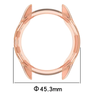 กรณี TPU โปร่งใส for Garmin Forerunner 165 / 165 Music for เปลือกป้องกันหน้าจออ่อนฝาครอบกันชน for Garmin Forerunner 165