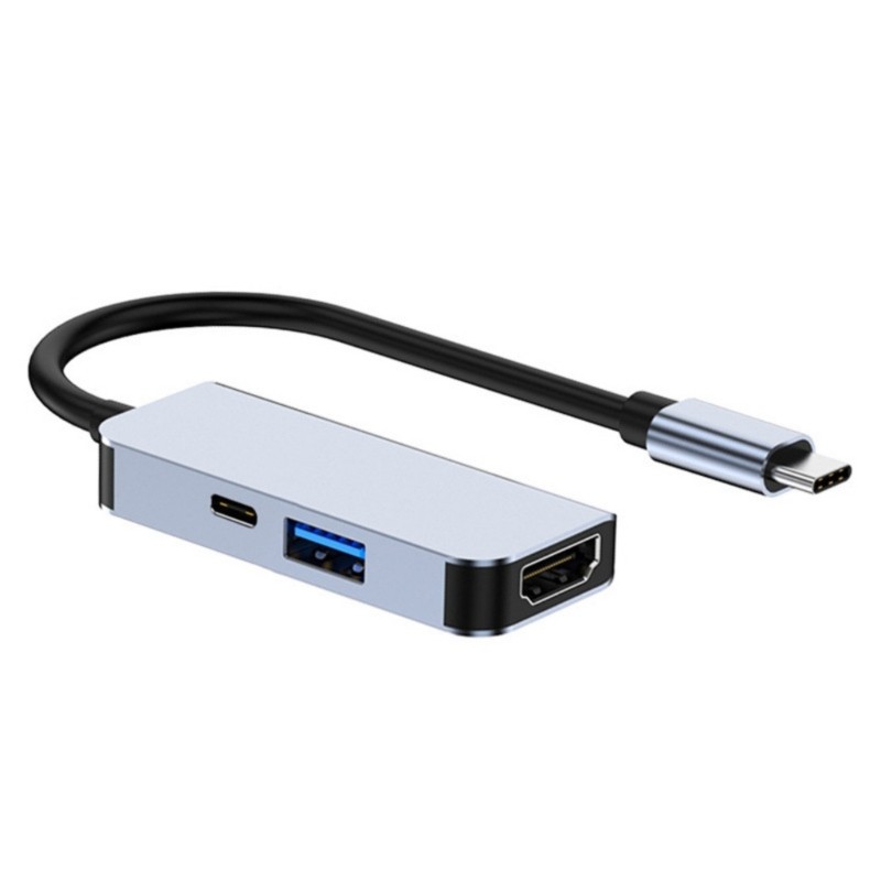 RUN Multifunctional USB C Docking Station พร้อม HDTV 4K 60Hz Video Output Fast Speed USB3 0 ข้อมูลแล