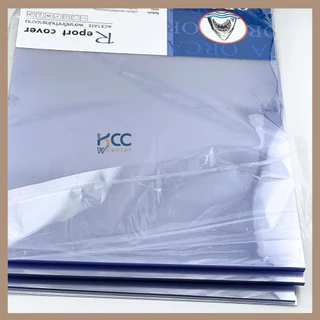 (ยกลัง12แพ็ค) แผ่นใส แผ่นใสทำปก ORCA ปกรายงาน ขนาด A4 หนา 140 ไมครอน ออร์ก้า