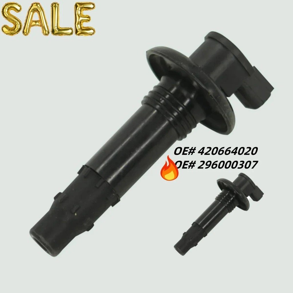 แท่งคอยล์จุดระเบิด 2 ชิ้น 420664020  296000307  290664020 เข้ากันได้กับ SeaDoo GTX RXP RXT GTR GTI G