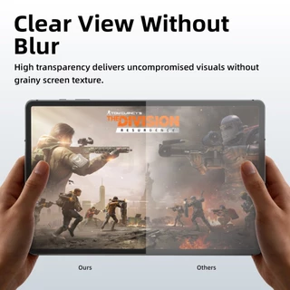 GOOJODOQ ฟิล์มเหมือนกระดาษสําหรับ Redmi Samsung8.7 Xiaomi Pad 5 / 6/7 Pro5/6/7 ความโปร่งใสสูง Anti-Glare ป้องกันรอยขีดข่วน