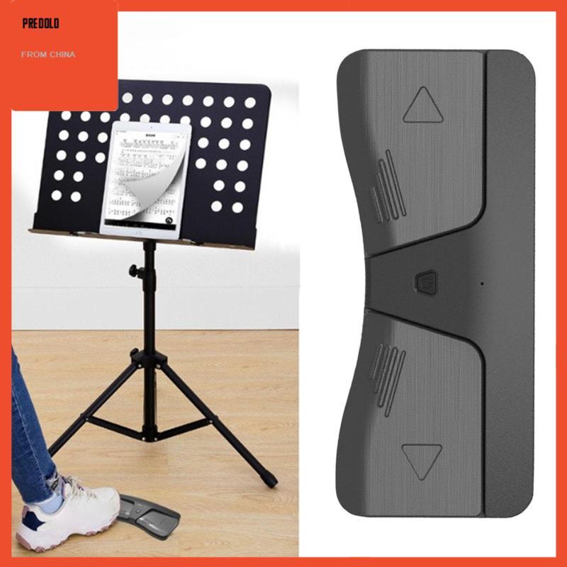 [Predolo] Page Turner Pedal Universal Silent Music Page Turner สําหรับสมาร์ทโฟนแท็บเล็ต