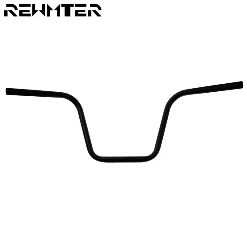RE 7/8 "1'' มอเตอร์ไซด์ลาก Tracker Super High Handlebars 25 มม.สีดําจับบาร์สําหรับ Harley Sportster 