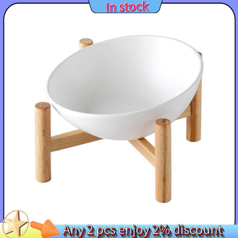 ในสต็อก-ชามสลัด Nordic เซรามิคห้องนั่งเล่นขนม Candy Bowl ชามอาหารแมวชามสัตว์เลี้ยงชามอาหารสุนัขสีขาว