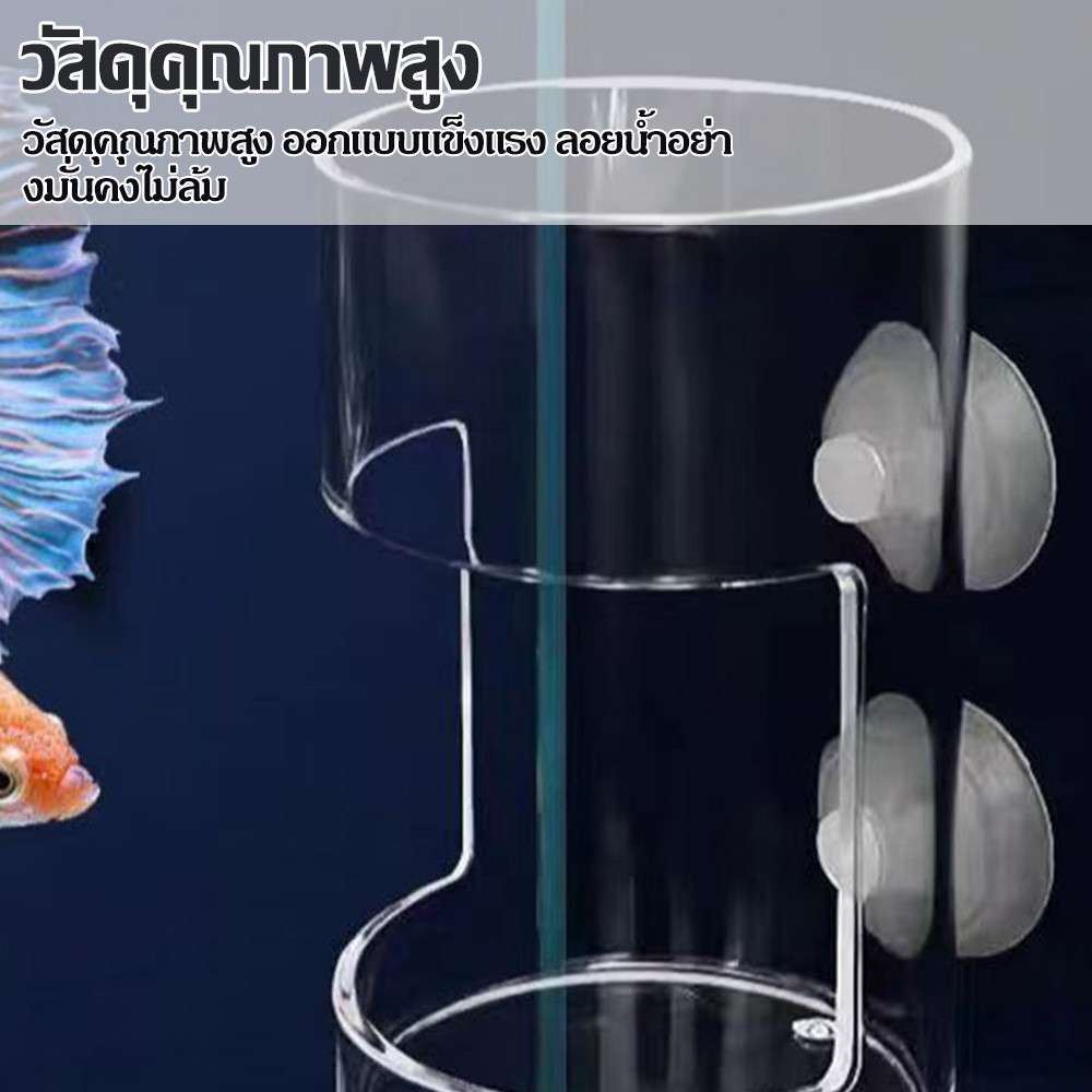 ตู้ปลาหางนกยูง ลอดอาหารปลา แหวนลอ� อาหารอัตโนมัติ รูปที่ 8
