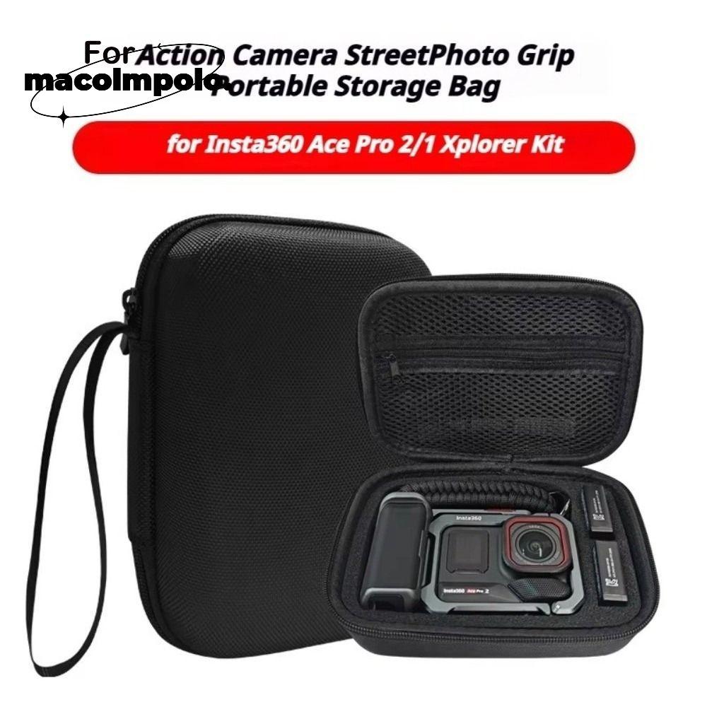 กระเป๋าถือ,ป้องกันการตกสําหรับ Insta360 Ace 2/1 Xplorer Grip Storage Bag, ทนทาน EVA Shock Resistance