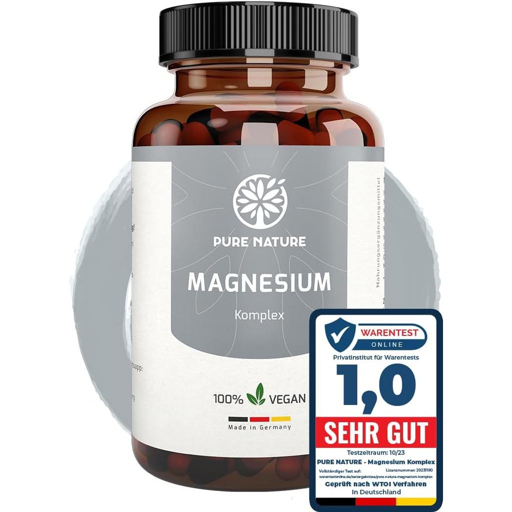 Magnesium Complex High Dose - 400 มก. - 180 แคปซูล - 7-in-1 Complex พร้อม Magnesium Bisglycinate, Ma