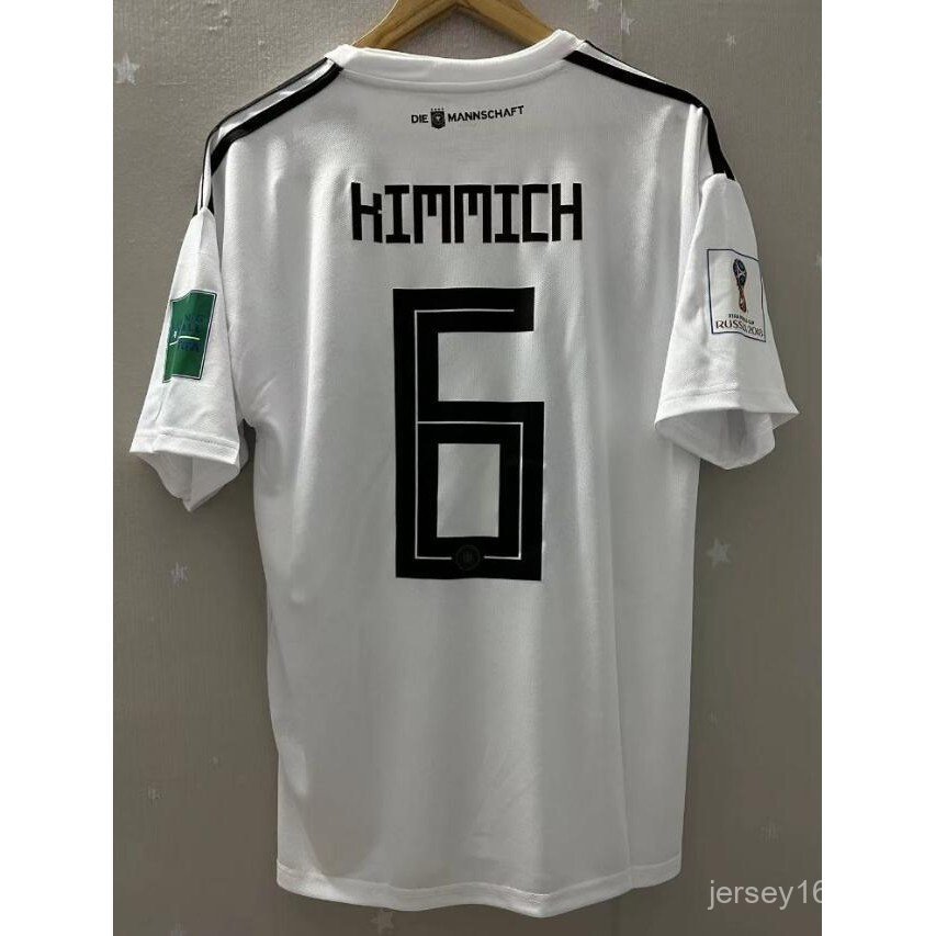 2018 Germany Home Retro Football Jersey KROOS MULLER Top Quality Custom Shirt
