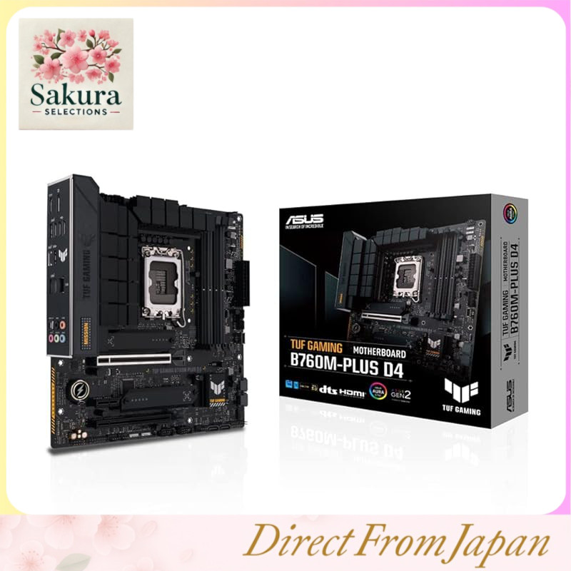 ASUS TUF GAMING B760M DDR4 LGA1700 B760 mATX Motherboard for Intel 12th/13th/14th Gen CPUs - Officia